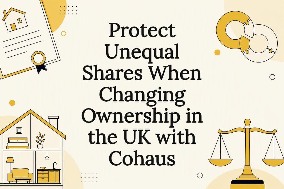 Protect Unequal Shares When Changing Ownership in the UK with Cohaus