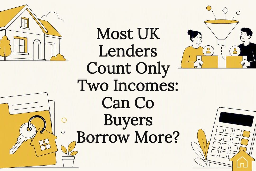 Most UK Lenders Count Only Two Incomes: Can Co Buyers Borrow More?